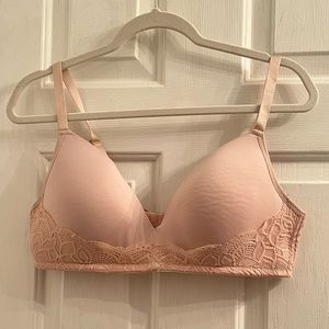 ❗️Size 38c pale pink bra wireless soft foam cups